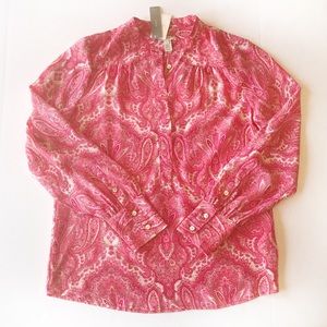 J Crew *NWT silk blouse